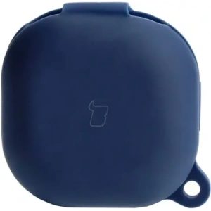 Kup Bizon Case Kopfhörer Silikon Samsung Galaxy Buds Live / Pro / Buds2 / Buds2 Pro / Buds FE navy blau - BIZ4175 - {ean13} - Sklep Home Screen