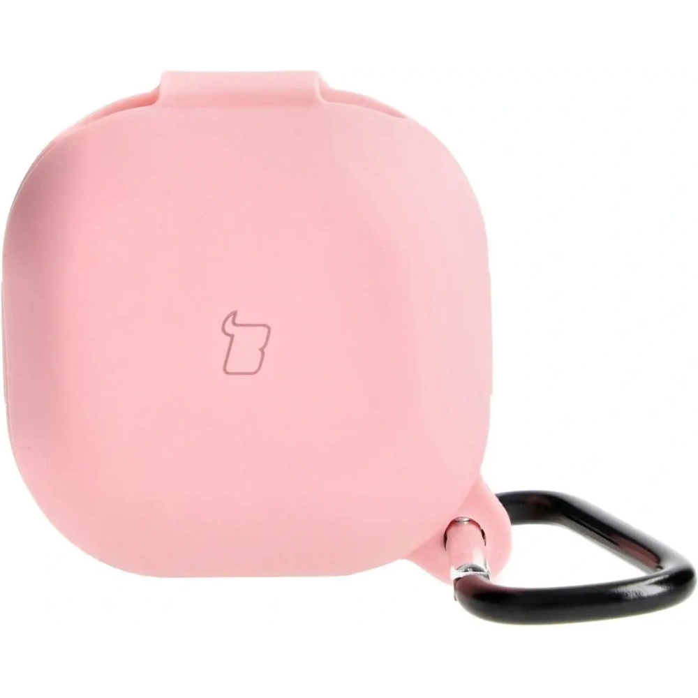Etui Bizon Case Headphone Silicone do Samsung Galaxy Buds Live / Pro / Buds2 / Buds2 Pro / Buds FE różowe