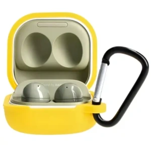 Kup Etui Bizon Case Headphone Silicone do Samsung Galaxy Buds Live / Pro / Buds2 / Buds2 Pro / Buds FE żółte - BIZ4178 - {ean13} - Sklep Home Screen