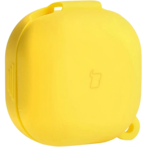 Kup Caz pentru căști Bizon Silicon Samsung Galaxy Buds Live / Pro / Buds2 / Buds2 Pro / Buds FE galben - BIZ4178 - {ean13} - Sklep Home Screen