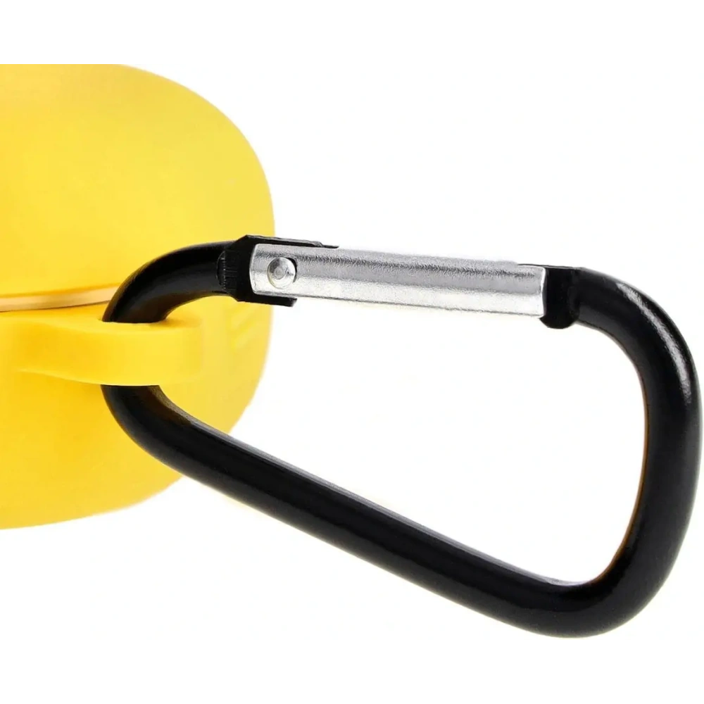 Etui Bizon Case Headphone Silicone do Samsung Galaxy Buds Live / Pro / Buds2 / Buds2 Pro / Buds FE żółte