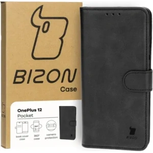 Kup Etui z klapką Bizon Case Pocket do OnePlus 12 czarne - BIZ4179 - {ean13} - Sklep Home Screen