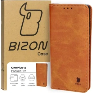 Kup Etui z klapką Bizon Case Pocket Pro do OnePlus 12 brązowe - BIZ4181 - {ean13} - Sklep Home Screen