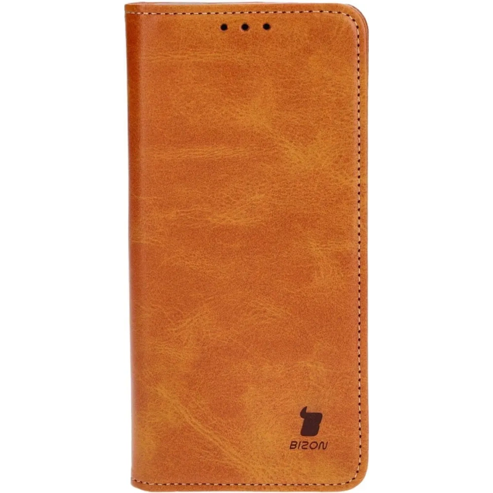 Etui z klapką Bizon Case Pocket Pro do OnePlus 12 brązowe