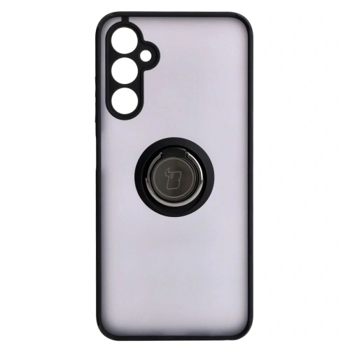 Kup Etui z uchwytem na palec Bizon Case Hybrid Ring do Samsung Galaxy A05s przydymione z czarną ramką - BIZ4182 - {ean13} - Sklep Home Screen