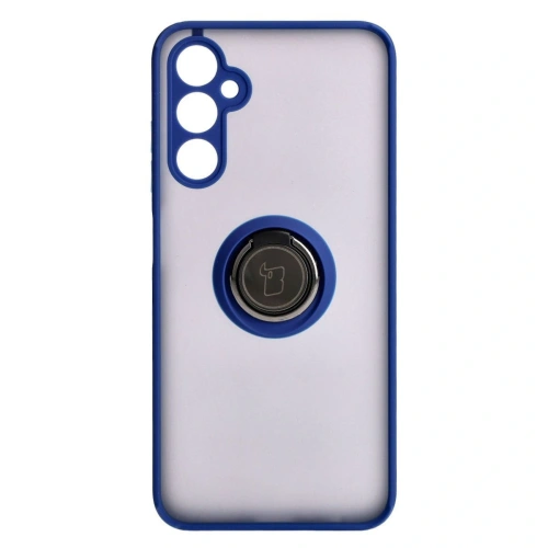 Buy Bizon Case Hybrid Ring Samsung Galaxy A05s smoky with a navy blue frame - BIZ4183 - {ean13} - Home Screen Store Europe
