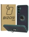 Kup Etui s úchytem na palec Bizon Case Hybrid Ring do Samsung Galaxy A05s kouřové s tmavě zeleným rámečkem - BIZ4184 - {ean13} - Sklep Home Screen