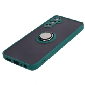 Kup Bizon Case Hybrid Gyűrű Samsung Galaxy A05s füstös sötétzöld kerettel - BIZ4184 - {ean13} - Sklep Home Screen