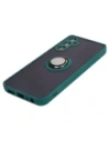 Kup Etui s úchytem na palec Bizon Case Hybrid Ring do Samsung Galaxy A05s kouřové s tmavě zeleným rámečkem - BIZ4184 - {ean13} - Sklep Home Screen