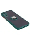 Kup Etui s úchytem na palec Bizon Case Hybrid Ring do Samsung Galaxy A05s kouřové s tmavě zeleným rámečkem - BIZ4184 - {ean13} - Sklep Home Screen
