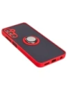 Kup Etui s úchopem na prst Bizon Case Hybrid Ring pro Samsung Galaxy A05s kouřové s červeným rámem - BIZ4185 - {ean13} - Sklep Home Screen
