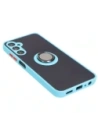 Kup Etui z uchwytem na palec Bizon Case Hybrid Ring do Samsung Galaxy A05s kouřové s jasně modrým rámem - BIZ4186 - {ean13} - Sklep Home Screen
