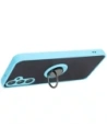 Kup Etui z uchwytem na palec Bizon Case Hybrid Ring do Samsung Galaxy A05s kouřové s jasně modrým rámem - BIZ4186 - {ean13} - Sklep Home Screen