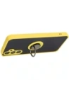 Kup Etui s úchytem na prst Bizon Case Hybrid Ring do Samsung Galaxy A05s kouřové s žlutým rámem - BIZ4187 - {ean13} - Sklep Home Screen