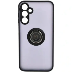Kup Etui z uchwytem na palec Bizon Case Hybrid Ring do Samsung Galaxy A15 5G/4G przydymione z czarną ramką - BIZ4188 - {ean13} - Sklep Home Screen