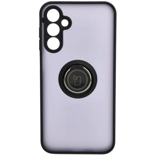 Kup Etui z uchwytem na palec Bizon Case Hybrid Ring do Samsung Galaxy A15 5G/4G przydymione z czarną ramką - BIZ4188 - {ean13} - Sklep Home Screen