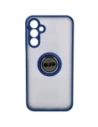 Kup Etui s úchopem na prst Bizon Case Hybrid Ring pro Samsung Galaxy A15 5G/4G kouřové s modrým rámečkem - BIZ4189 - {ean13} - Sklep Home Screen