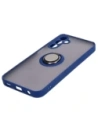 Kup Bizon Case Hybrid Ring Samsung Galaxy A15 5G/4G füstös színű, sötétkék kerettel - BIZ4189 - {ean13} - Sklep Home Screen