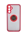 Kup Bizon Case Hybrid Ring Samsung Galaxy A15 5G/4G fumuriu cu un cadru roșu - BIZ4191 - {ean13} - Sklep Home Screen