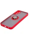 Kup Bizon Case Hybrid Ring Samsung Galaxy A15 5G/4G fumuriu cu un cadru roșu - BIZ4191 - {ean13} - Sklep Home Screen