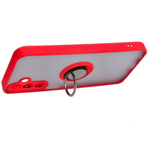 Kup Bizon Case Hybrid Ring Samsung Galaxy A15 5G/4G füstös piros kerettel - BIZ4191 - {ean13} - Sklep Home Screen