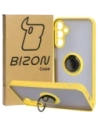 Kup Bizon Case Hybrid Ring Samsung Galaxy A15 5G/4G fumuriu cu un cadru galben - BIZ4193 - {ean13} - Sklep Home Screen