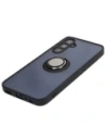 Kup Etui z uchwytem na palec Bizon Case Hybrid Ring do Samsung Galaxy A25 5G kouřové s černým rámem - BIZ4194 - {ean13} - Sklep Home Screen