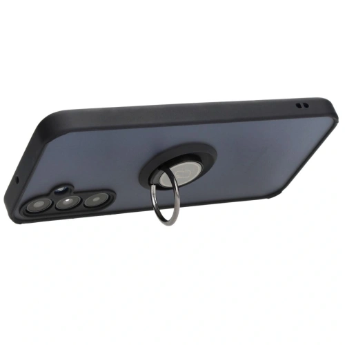 Kup Bizon Case Hybrid Ring Samsung Galaxy A25 5G füstös fekete kerettel - BIZ4194 - {ean13} - Sklep Home Screen