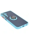 Kup Bizon Case Hybrid Ring Samsung Galaxy A25 5G rauchig mit einem hellblauen Rahmen - BIZ4195 - {ean13} - Sklep Home Screen
