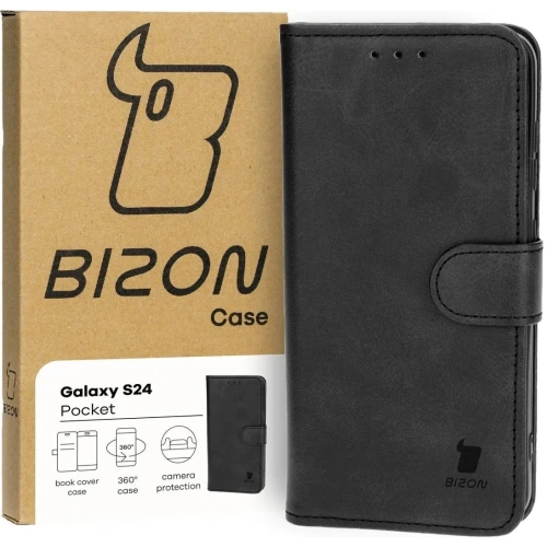 Kup Bizon tok zseb Samsung Galaxy S24 fekete - BIZ4198 - {ean13} - Sklep Home Screen