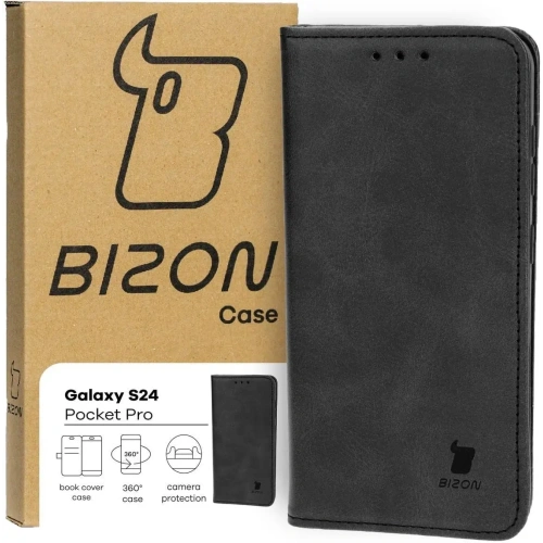 Kup Etui z klapką Bizon Case Pocket Pro do Samsung Galaxy S24 czarne - BIZ4199 - {ean13} - Sklep Home Screen