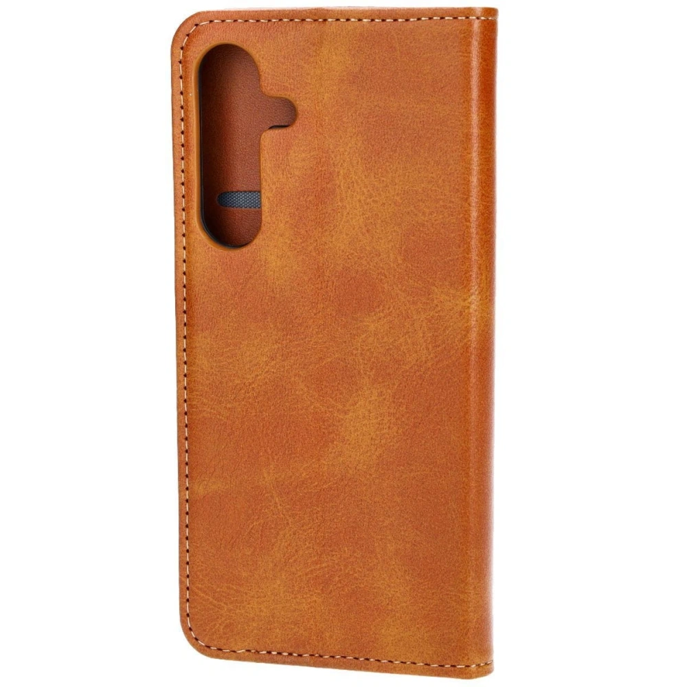 Etui z klapką Bizon Case Pocket Pro do Samsung Galaxy S24 brązowe