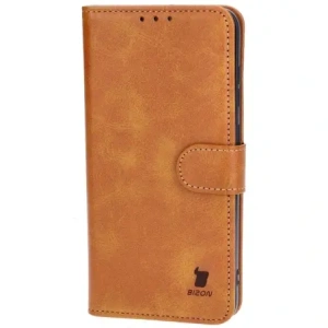Kup Etui z klapką Bizon Case Pocket do Samsung Galaxy S24 Plus brązowe - BIZ4203 - {ean13} - Sklep Home Screen