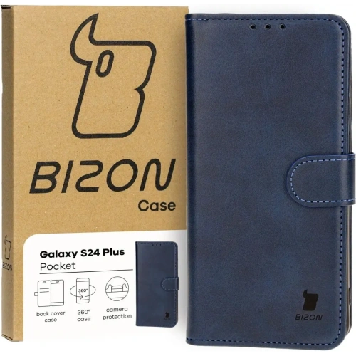Kup Etui z klapką Bizon Case Pocket do Samsung Galaxy S24 Plus granatowe - BIZ4204 - {ean13} - Sklep Home Screen