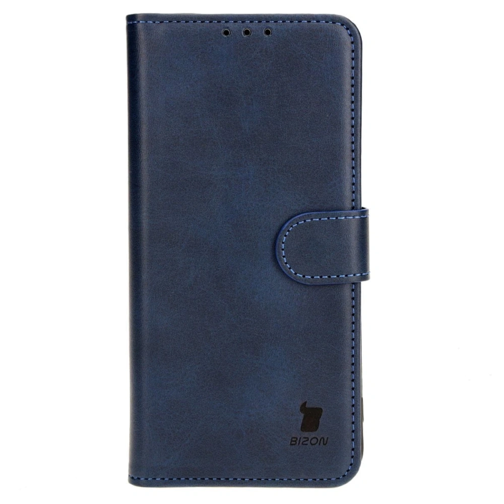 Etui z klapką Bizon Case Pocket do Samsung Galaxy S24 Plus granatowe