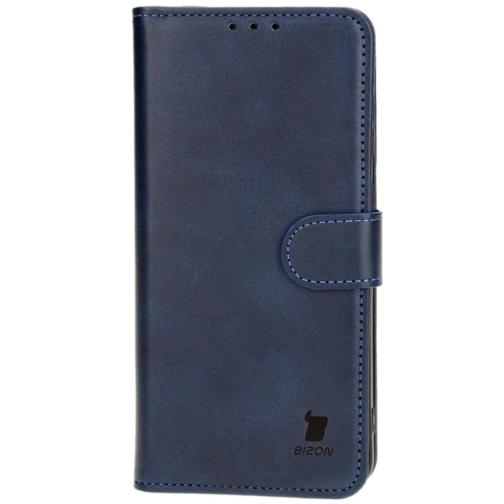Etui z klapką Bizon Case Pocket do Samsung Galaxy S24 Plus granatowe