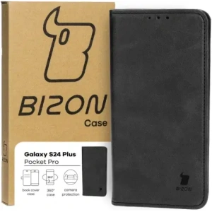 Kup Etui z klapką Bizon Case Pocket Pro do Samsung Galaxy S24 Plus czarne - BIZ4205 - {ean13} - Sklep Home Screen