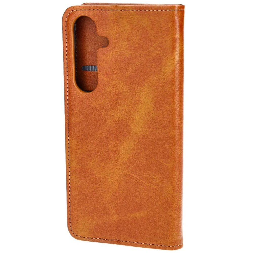 Etui z klapką Bizon Case Pocket Pro do Samsung Galaxy S24 Plus brązowe