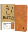 Etui z klapką Bizon Case Pocket do Samsung Galaxy S24 Ultra brązowe