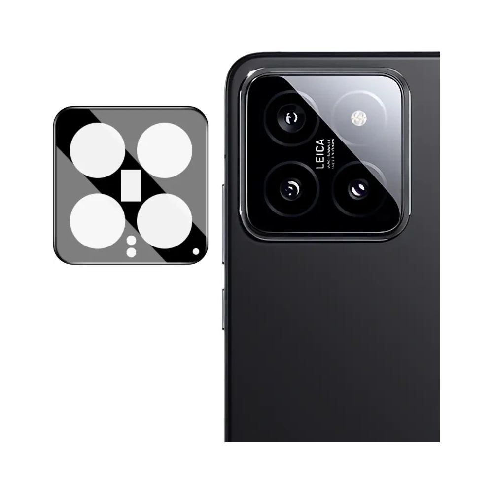 Szkło na aparat Bizon Glass Lens do Xiaomi 14 [2 PACK]