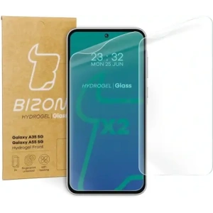 Buy Bizon Glass Hydrogel Front Samsung Galaxy A35 / A55 5G [2 PACK] - BIZ4212 - {ean13} - Home Screen Store Europe