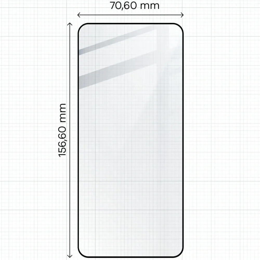 Szkło hartowane Bizon Glass Edge 2 do Xiaomi Poco X6 Pro