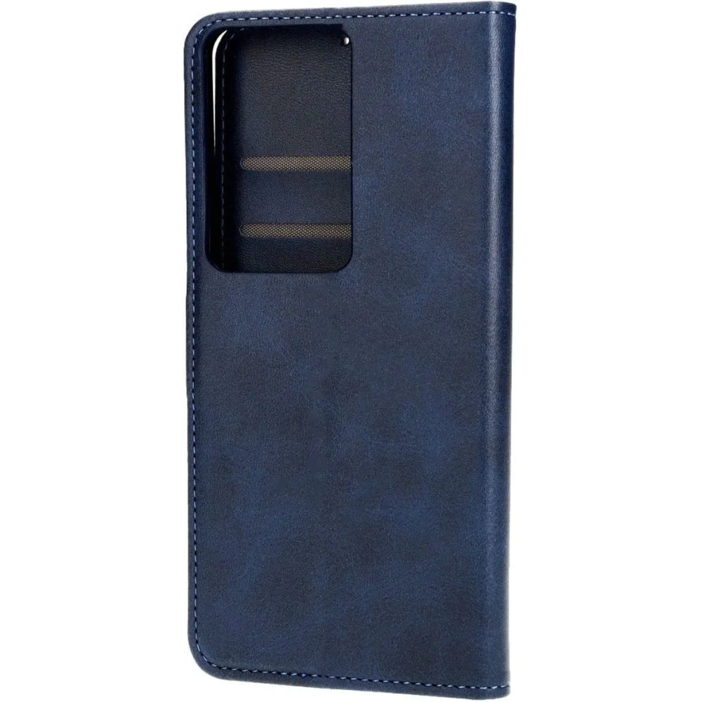 Etui z klapką Bizon Case Pocket do Oppo A79 5G granatowe