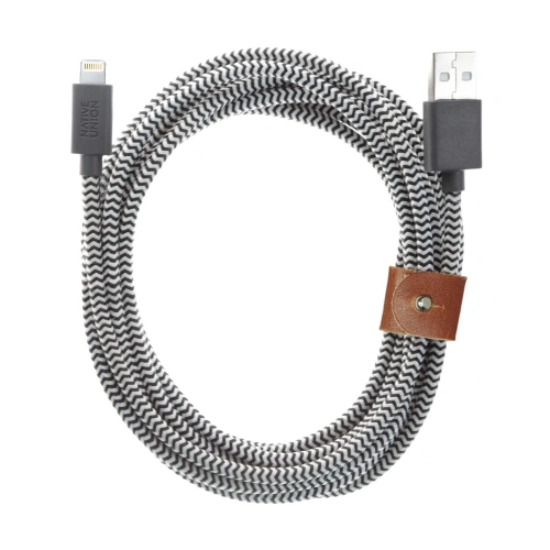 Buy Native Union Belt Cable Lightning 3m (zebra) - NTU005ZEB - {ean13} - Home Screen Store Europe