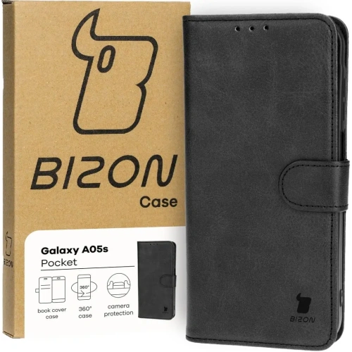 Kup Etui s klopou Bizon Case Pocket pro Samsung Galaxy A05s černé - BIZ4223 - {ean13} - Sklep Home Screen