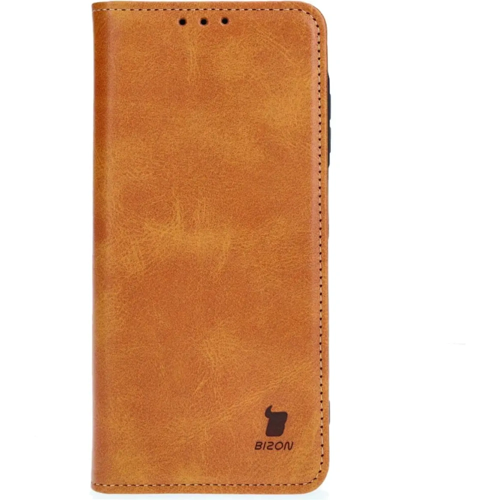 Etui z klapką Bizon Case Pocket Pro do Samsung Galaxy A05s brązowe