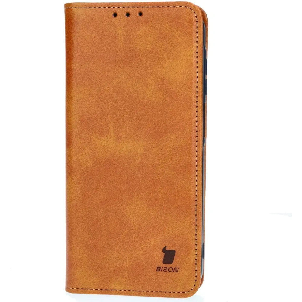 Etui z klapką Bizon Case Pocket Pro do Samsung Galaxy A05s brązowe
