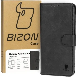 Kup Bizon Case Pocket Samsung Galaxy A15 5G/4G schwarz - BIZ4228 - {ean13} - Sklep Home Screen