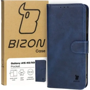 Buy Bizon Case Pocket Samsung Galaxy A15 5G/4G navy blue - BIZ4229 - {ean13} - Home Screen Store Europe