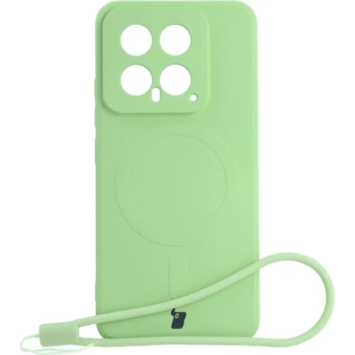 Kup Etui Bizon Case Silicone Magnetic Sq do Xiaomi 14 jasně zelené - BIZ4231 - {ean13} - Sklep Home Screen